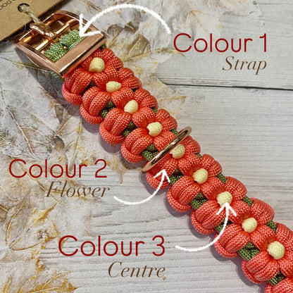 Custom Handmade Collar | Daisy Chain Weave