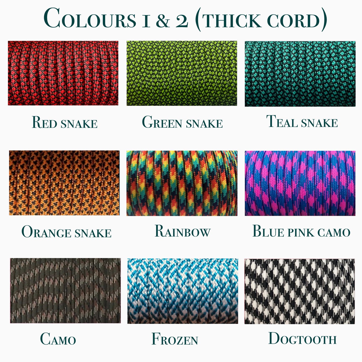 Custom Handmade Collar | Diamond Weave
