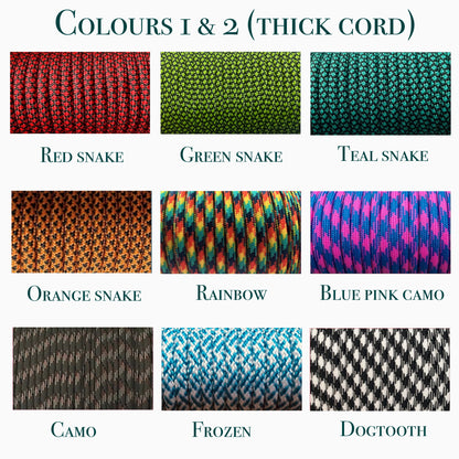 Custom Handmade Collar | Diamond Weave