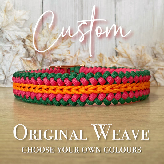 Custom Handmade Collar | Original Weave