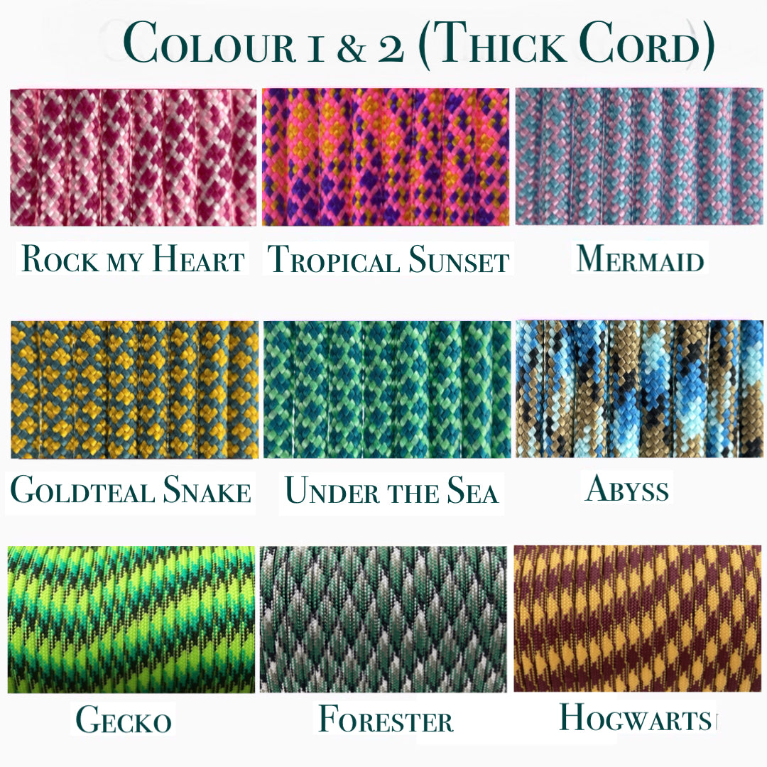Custom Handmade Collar | Diamond Weave