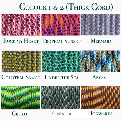 Custom Handmade Collar | Diamond Weave